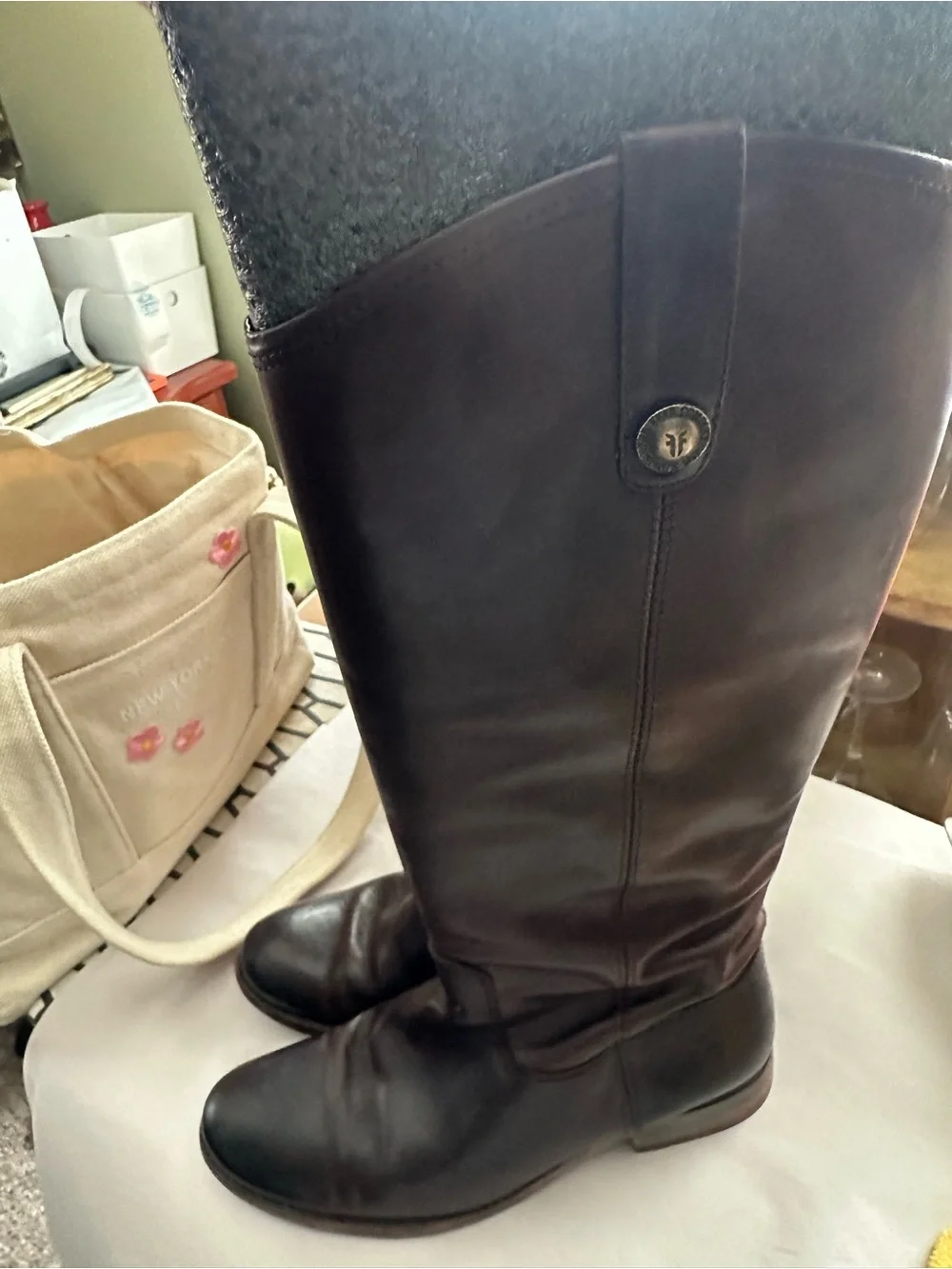 Frye tall leather